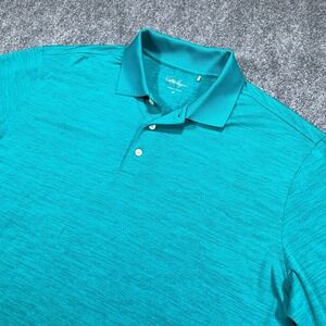 Walter Hagen Essentials Golf Polo Shirt Mens‎ XL Green Short Sleeve Stretch